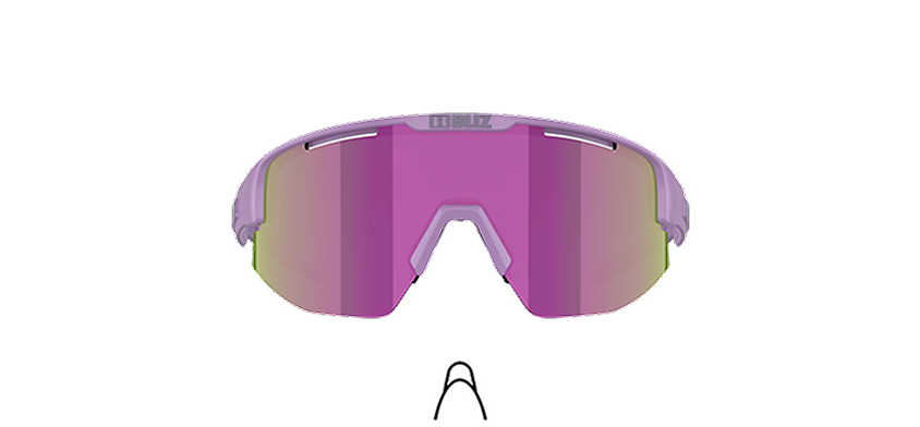 Adjustable nose pad-The nose pad is fully adjustable, allowing for a more comfortable and precise fit, ensuring stability and all-day wearability.