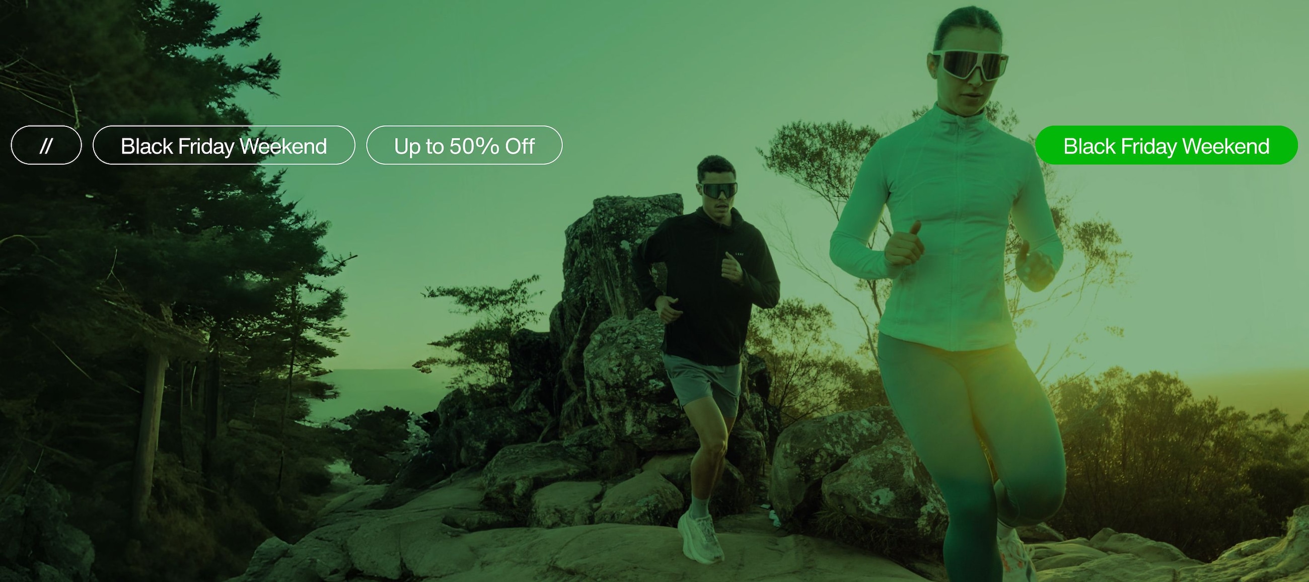 Opptil 50% rabatt hele helgen-Opptil 50% rabatt -Black Friday er over, men helgens spenning har så vidt begynt.