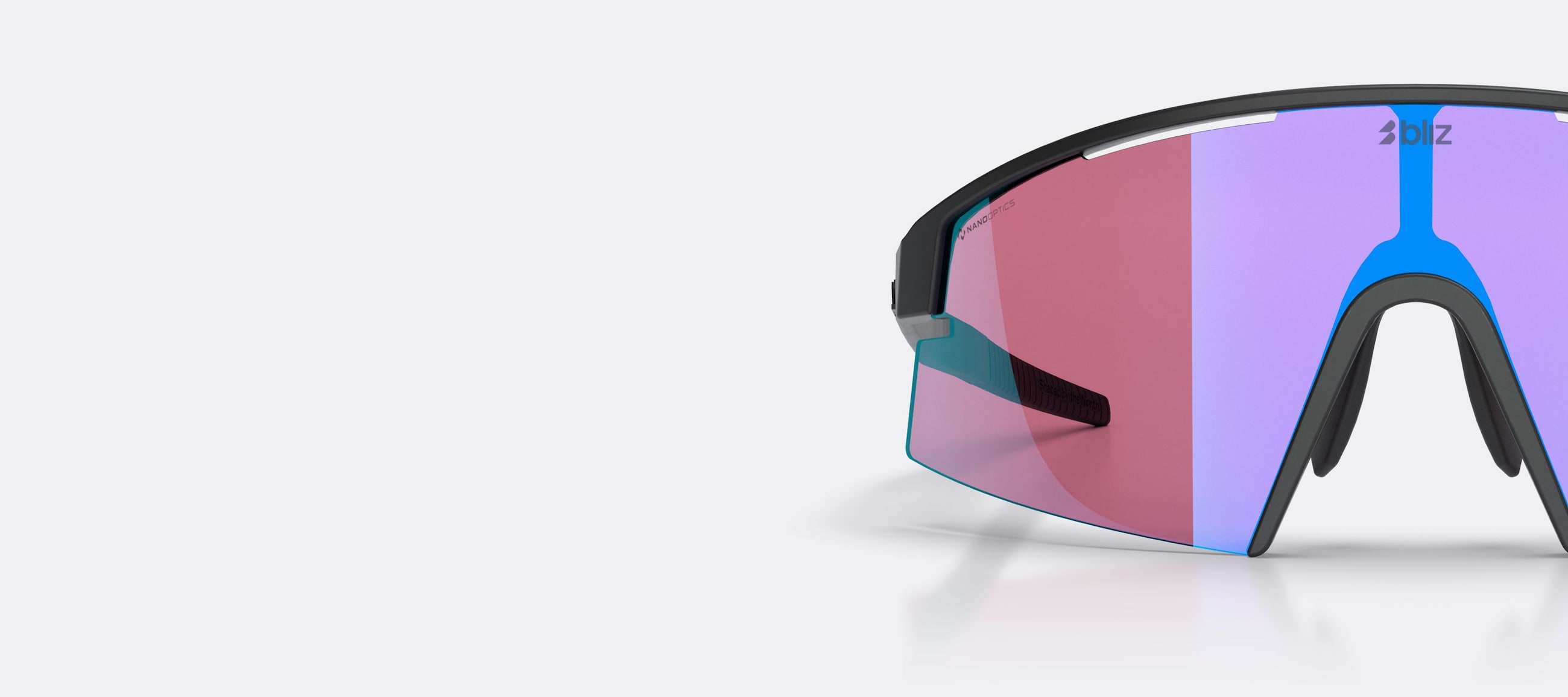 Nano Optics Lens Technology-BLIZ PREMIUM LENS-Bliz Nano Optics combines multiple premium materials in a laminated single lens to deliver exceptional clarity, precise vision, and minimal distortion. The advanced lens construction enhances optical performance in all conditions, while an integrated long lasting anti-fog treatment keeps your vision clear far better than standard lenses. Nano Optics is available in both High Contrast and Photochromic options for optimized visibility in changing light and weather conditions